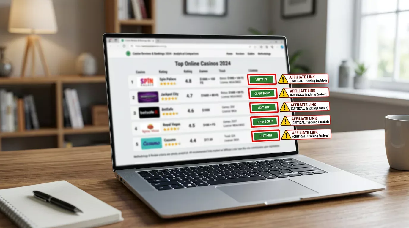 Affiliate-Bias als Problem bei Casino-Rankings