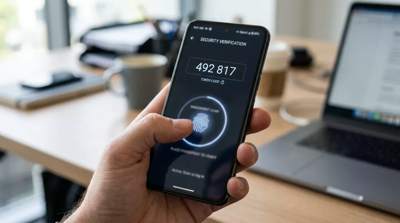 Biometrie und Token als Sicherheitsschichten