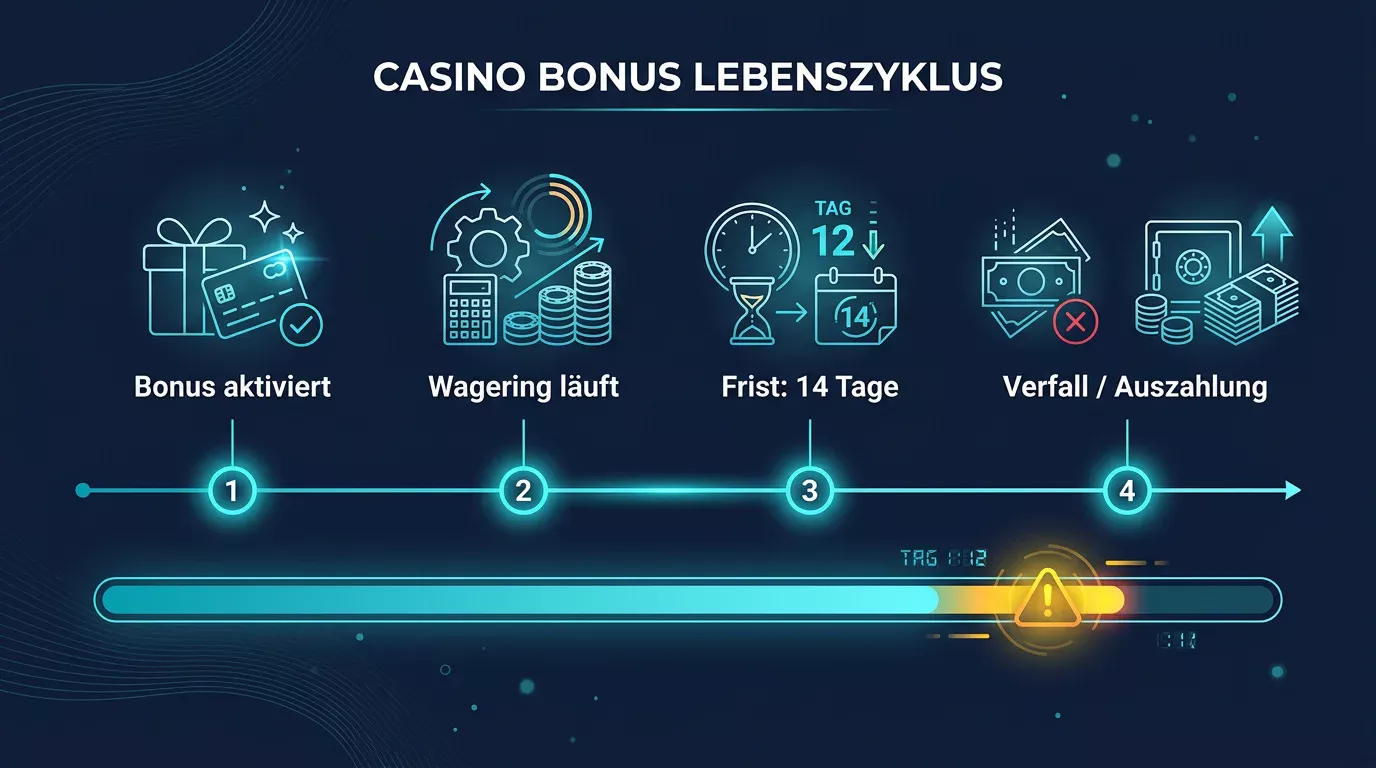 Bonus-Cap und Ablaufzeit im Schweizer Online-Casino – was bei Verfall des Bonus passiert