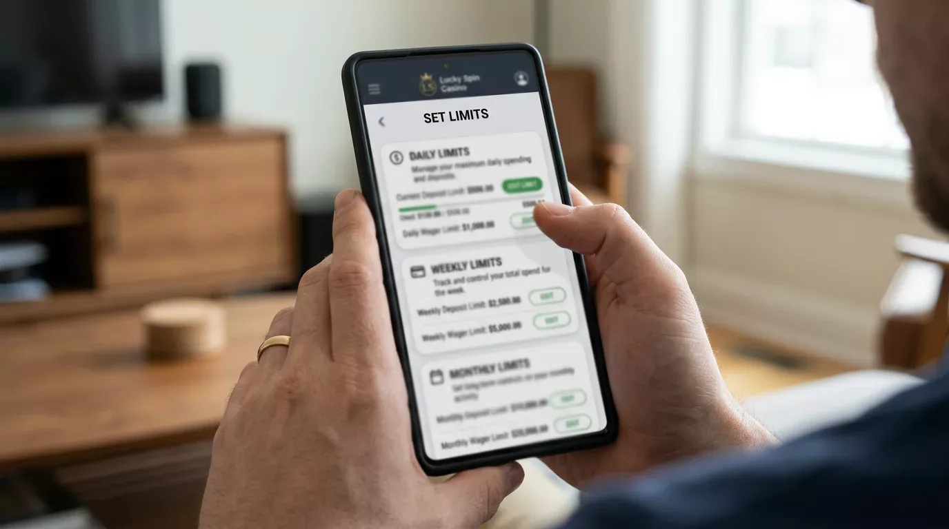 Tages-, Wochen- und Monatslimit in der Casino-App