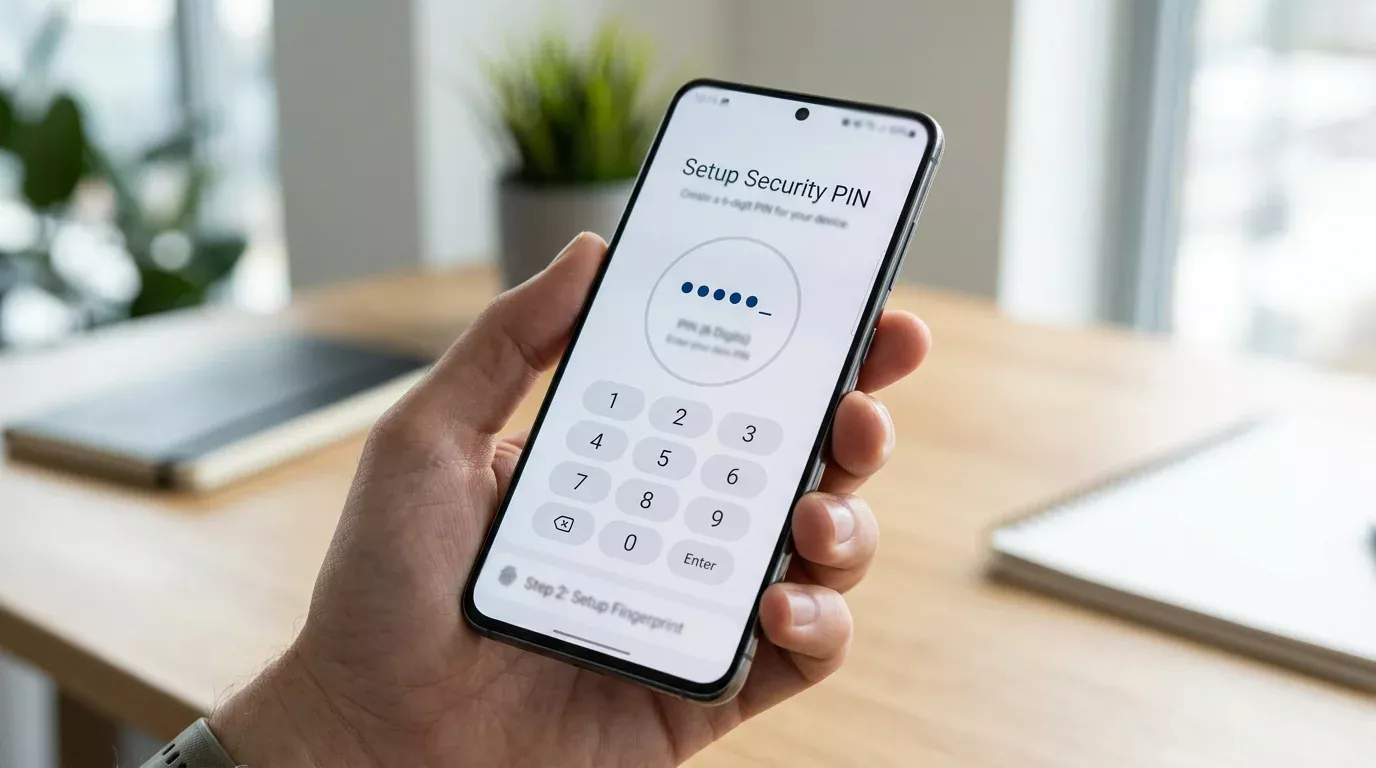 PIN und Biometrie in der TWINT-App aktivieren